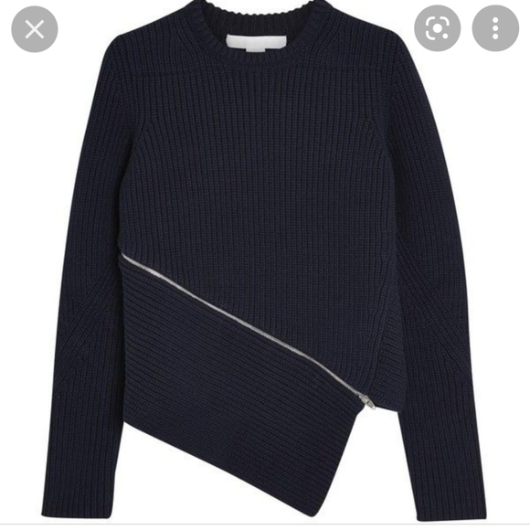 ALEXANDER WANG knit zipper sweater - Picture 2 of 12